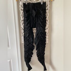 Agogie Women's Resistance Band 20+ Leggings Sz S Black Athletic Workout Pants ￼